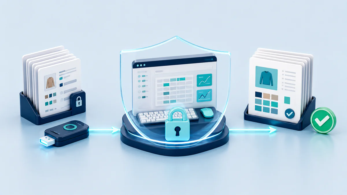Secure Ratio Portal 3D workflow visualization