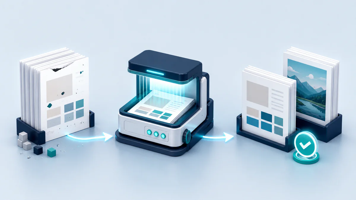 Layout Cleaner 3D workflow visualization