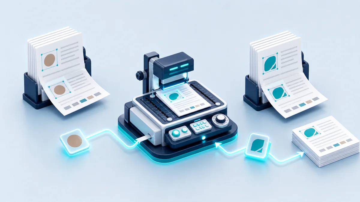 Mark Replacement Tool 3D workflow visualization