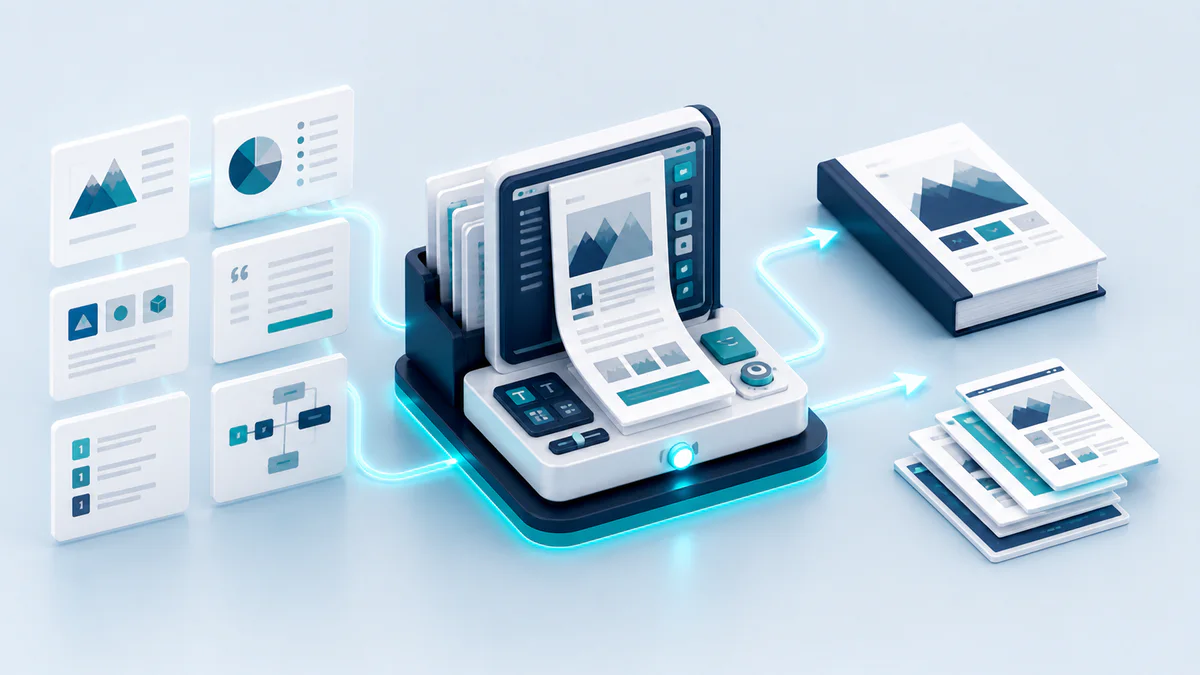 Guide Publisher 3D workflow visualization